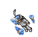 Blue Skull Circle