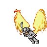 Diamond Fiery Angel Wing Diamond Fiery Angel Wing