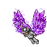 Diamond Amethyst Wing Diamond Amethyst Wing